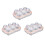 3X Portable Camping Shockproof and Leakproof 6 Eggs Carrier Container Case Eggs Carrier Holder Egg Storage Box Case 1