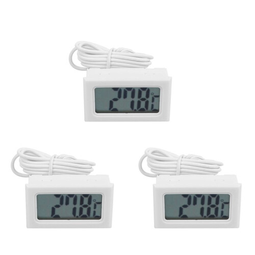 3X LCD Refrigerator Freezer Fridge Digital Thermometer Temperature -50 - 110c