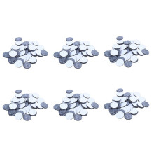 300Pcs Round Shaped Table Chair Furniture Leg Mat Pad Gray