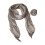 Collier détachable élégant d'écharpe de-D couleur abricot 1