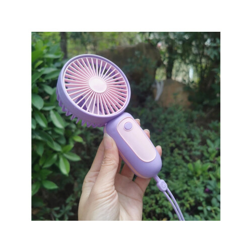 KLACK Mini Silent Portable Fan, Rechargeable via USB 1
