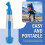 8 Pcs Summer  Sprays Bottle Set Pump  Personal Cooling Device Empty Plastic Sprays Bottles Water Refillable 6