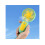 KLACK Mini Silent Portable Fan, Rechargeable via USB 3