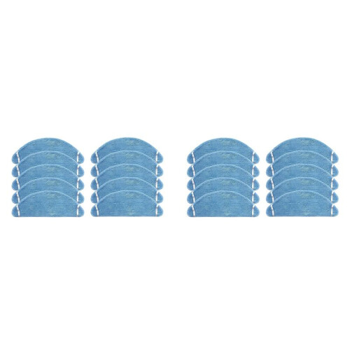 2X Replaceable Mop Cloth Pads for  K650 Robot Vacuum Cleaner Accessories Sweeping Sweeper Cleaning Pads