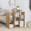 VidaXL vidaXL Sideboard Artisan Oak 90 x 30 x 90 cm 3