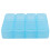 Plastic Rectangle 8 Compartments 7 Days Medicine Pill Box 1