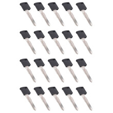 20X Remote Emergency Key Entry Blank Blade Uncut Insert PG543K for SX-4 Grand Vitara 2006-2012 (Black)