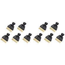 10X for SC1 SC2 SC3 SC4 Flat Copper Brush Cleaning Brush for Steam Cleaner Attachment Adapter Cleaning Nozzle