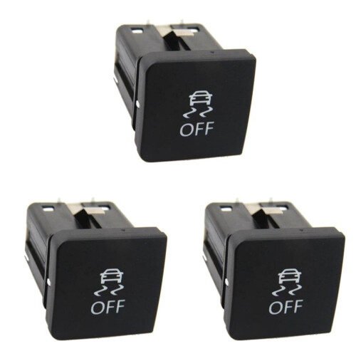 3X ESP OFF ASR Anti Skid Electronic Stability Program  Button for  MK6  5 MK5 6 Caddy