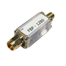 Professional 1280MHz Bandpass Filter 1220-1340MHz for Electrical
