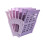 Plastic Books Stand Adjustable Design Bookends-Purple M 1