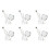 6X DIY LED Lamp Kit: Only Hardware Accessories NO 3D Printed Parts,Bright Light -Efficient Custom Lighting Project 1