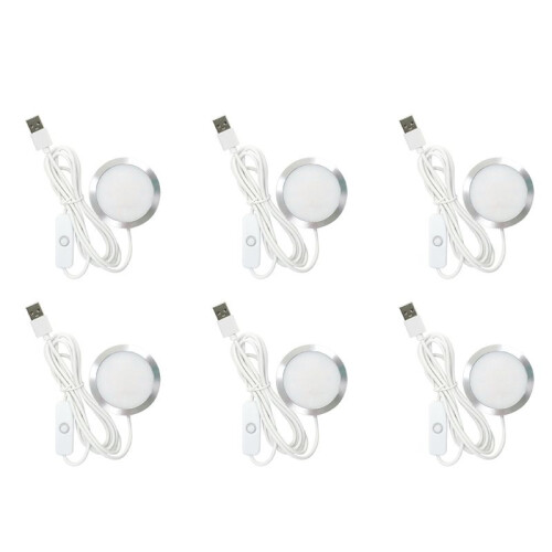 6X DIY LED Lamp Kit: Only Hardware Accessories NO 3D Printed Parts,Bright Light -Efficient Custom Lighting Project