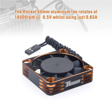 SURPASS HOBBY 2ST Motorkylfläkt 40mm RC-Modell Kylfläkt 16000RPM ESC Kylfläkt för 1/10 1/8 RC Bilmodeller C