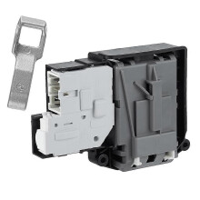 Interruttore di blocco oblò lavatrice compatibile con EBF61315802; fibbia di blocco oblò compatibile con MFG63099101 lavatrice LG Kenmo