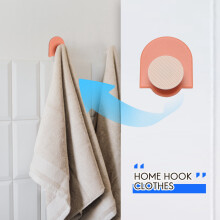 4PCS Organ Strong Wall Hooks for Hanging Adhesive Hooks Wall Mounted Waterproof Kitchen Bathroom Storage Rack Hook