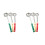 Stainless Steel Portion Control Solid Serving Spoon 6-Piece Combo Set 2Oz, 3Oz, 4Oz 1