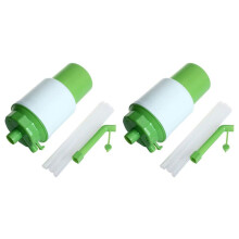 2X Trink Wasser Pumpe Hand Gefuellte Hand Presse Tragbar Pumpen Spender