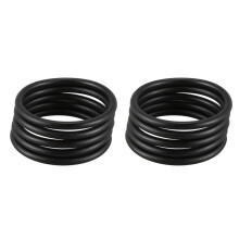 10 Pcs Black Nitrile Rubber O Ring Acrylonitrile Butadiene Seal Grommet 50Mm X 4Mm