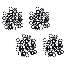 200 x Nitrile Rubber O Ring Black 11 mm x 15 mm x 2 mm Washer Sealing Bags Rubber Pads