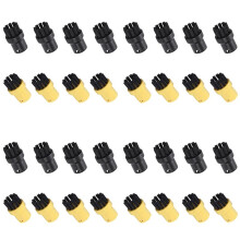 32 Pack of Hand Tool Nozzle Bristle Brushes for SC1 SC2 SC3 SC4 SC5 SC7 Steam Cleaner