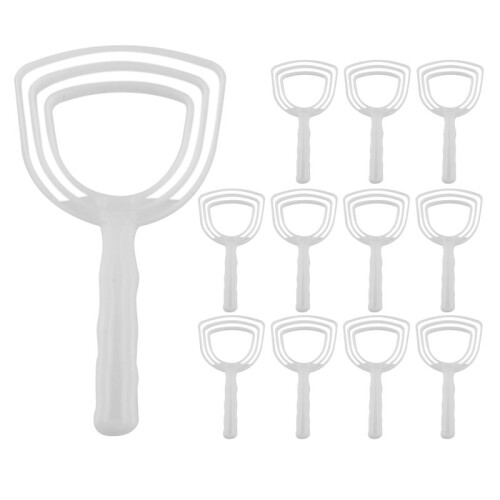 3X Meat Scraper Bone Dust Scraper Bone Scraper White  Scraper Bone Dust Remover Square Bone Dust Scraper