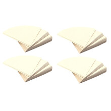 160X for Filter Cup Special 102 Coffee Filter Paper Coffee Filter Papers Unbleached Original Wooden Drip Paper