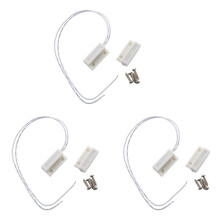 6X White Door Window Contacts Magnetic Reed Sensor