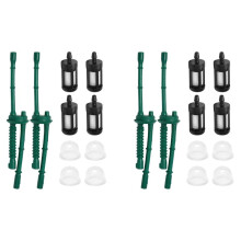 2set Fuel + Fuel Filter for FS38 FS45 FS46 FS55 KM55 HL45 MM55 FS100 FS110 FS130 Trimmer Weed Eater