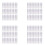 Transparent 2 ML Spray Plastic Bottle Spray Perfume Empty Sample Bottle Suitable for Travel Party 240Pcs 1