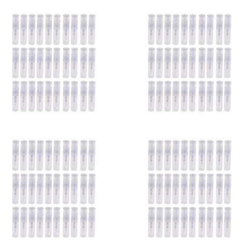 Transparent 2 ML Spray Plastic Bottle Spray Perfume Empty Sample Bottle Suitable for Travel Party 240Pcs