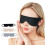 Mascherina per Dormire Total Blackout - Zero Pressione, Traspirante e Confortevole Black M 3