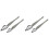 Culinary Drawing Decorating Spoon Set, 4 Pcs Saucier Drizzle Spoons,Decorating Pencil Spoon for Decorative Cake,Coffee 1
