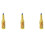 3X Flair Bartender Bartending Practice Bar Pub Bottle Wine Cocktail Shaker - Yellow 1