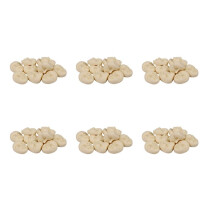 60Pcs Masks Resin Mask Flatback Cabochon Beige Girl Face Flatback Scrapbooking DIY Hair Bow Center Crafts Making