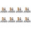 8X Pressure Washer Adapter Set,1/4 Inch Quick Disconnect Kit with 80 Pack O-Ring.5000 Psi 1