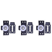 Hardware Accessories 12 Pcs Sliding Door Wardrobe Pulleys Wooden Door Sliding Door Small Hanging Wheels