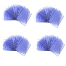200 Stuks Houder Toploaders en Doorzichtige Mouwen voor Collectible Trading Basketbal Sportkaarten 35PT Stijf Plastic