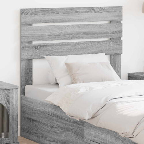 VidaXL vidaXL Headboard Grey Sonoma Engineered wood