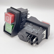 KLD-28A Vanntett magnetisk bryter Eksplosjonssikker knappbryter 220V 4-pinners plugg