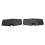 2pcs White Retro Front  Lamp Grill LED Light for  Truck Lorry Front Double Burner Style Indicator Light 9