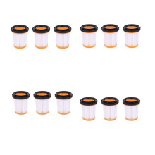 12Pcs Filters for Ion W1 Cordless Handheld Vacuum Wv200 Wv201 Wv205 Parts