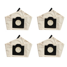 4X Sacos de Filtro Laváveis para Aspirador de Pó para WD3 Premium Saco Aspirador