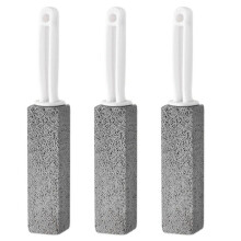 3X Toilet Brush, Pumice Toilet Cleaning Brush Toilet Bowl Stains Yellow Dirt Pumice Stone Brush, Bathroom Crevice Brush