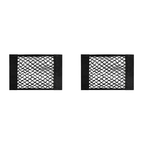 2X Universal Mesh Cargo Net Wall Sticker Organizer Pouch Bag Storage Mesh Net for Car Trunk,Large Size