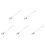 5pcs 10 Inch Stainless Steel Tableware Long Handle Scoop Teaspoon 1