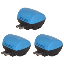 3X Pneumatische Pulsator voor Koe Schapen Geitenmelker Melkmachine Roestvrijstalen Connectoren Kunststof Behuizing Instelbare Snelheid 60/40
