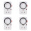 4X 24-Hour Segmented Timer --Saving Plug Timer Socket Kit-with Programmable  Controller UK Plug 1