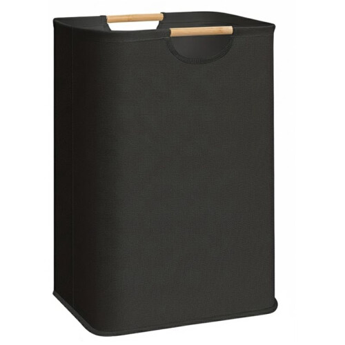 2X Clothes Hamper 80L Foldable with Handles Waterproof Liner Laundry Basket Organizer Large Capacity 1