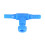 200 Pieces Plastic Aquarium Fish Tank 2 Way Air Pump Control Valves, 3
